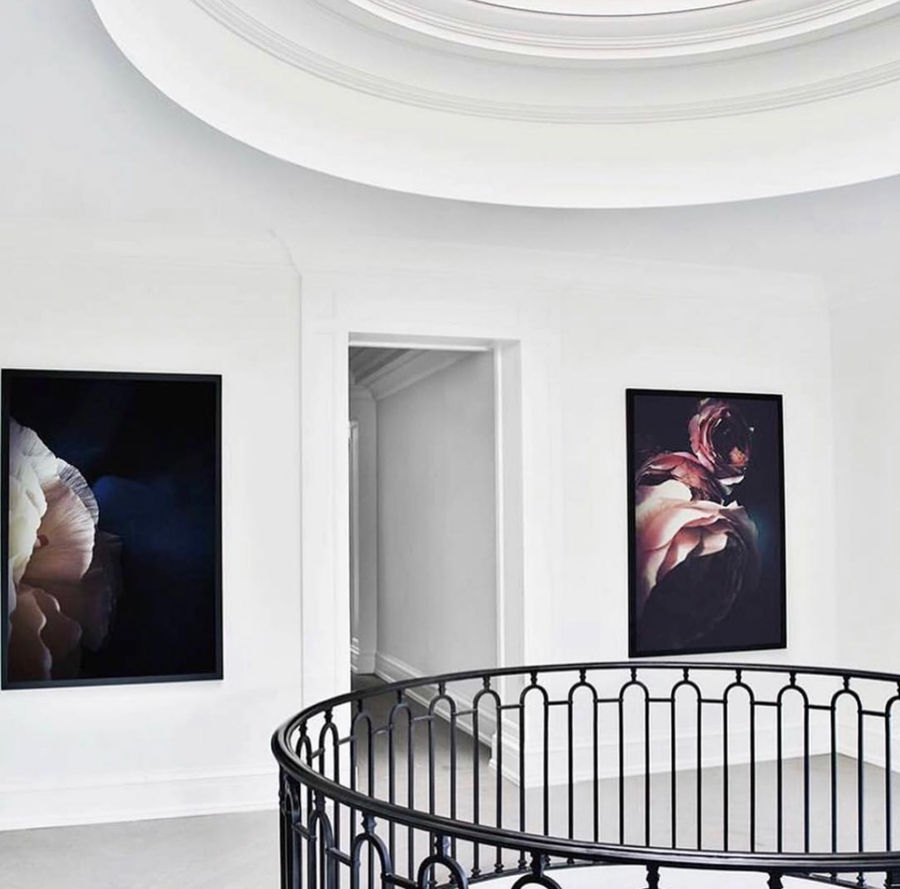 AWB Dior and Couture Artwork Insitu Hallway