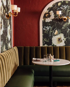AWB Jungle Boogie Wallpaper Insitu Dining Room Restuarant