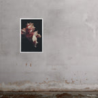 24x36" Moving Day art print by Ashley Woodson Bailey, a tulip her husband grew in Georgia, photographed days before their move to Florida.