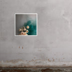 32x32" The Empress art print by Ashley Woodson Bailey, a bloom that carries the command of the tarot card Ashley was once told she was.
