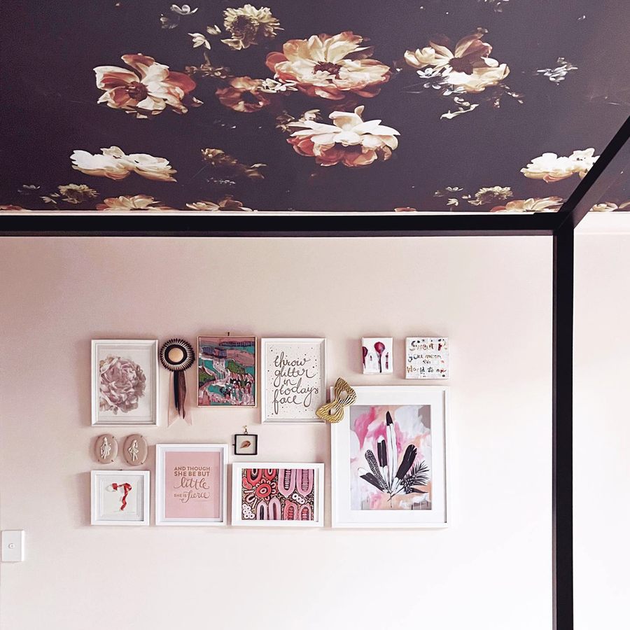 AWB The Hunt Wallpaper Insitu Bedroom Ceiling 